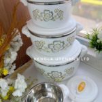 4 piece stainless Hot pot casserole