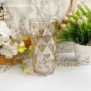 Set of 6 Gold Glass