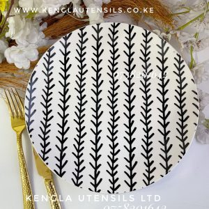 Set of 6 Arrow ceramic plates