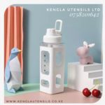 700ml white acrylic water bottle
