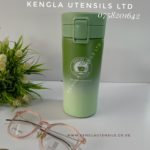 380ML GREEN SHADES OMBRE STAINLESS STEEL VACUUM FLASK