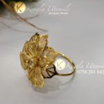 1PC Gold Napkin Ring Serviette Buckle Holder Wedding Antique Party Table Decor