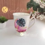 Set of 6 320ML Pink SIMPLICITY CUPS.