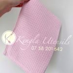 1pc pink Waffle Patterned Cotton Table Napkins tea towels kitchen towels
