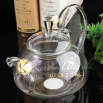 1.2lt Elegant Glass Teapot.