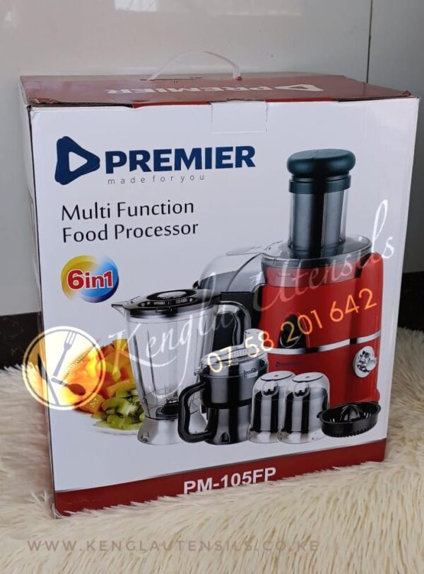 Multifunction 6 in 1 food processor Premier PM-105FP