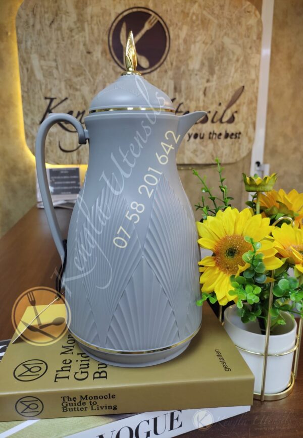 1 Liter DAY DAYS GREY GOLD CROWN LID VACUUM FLASK