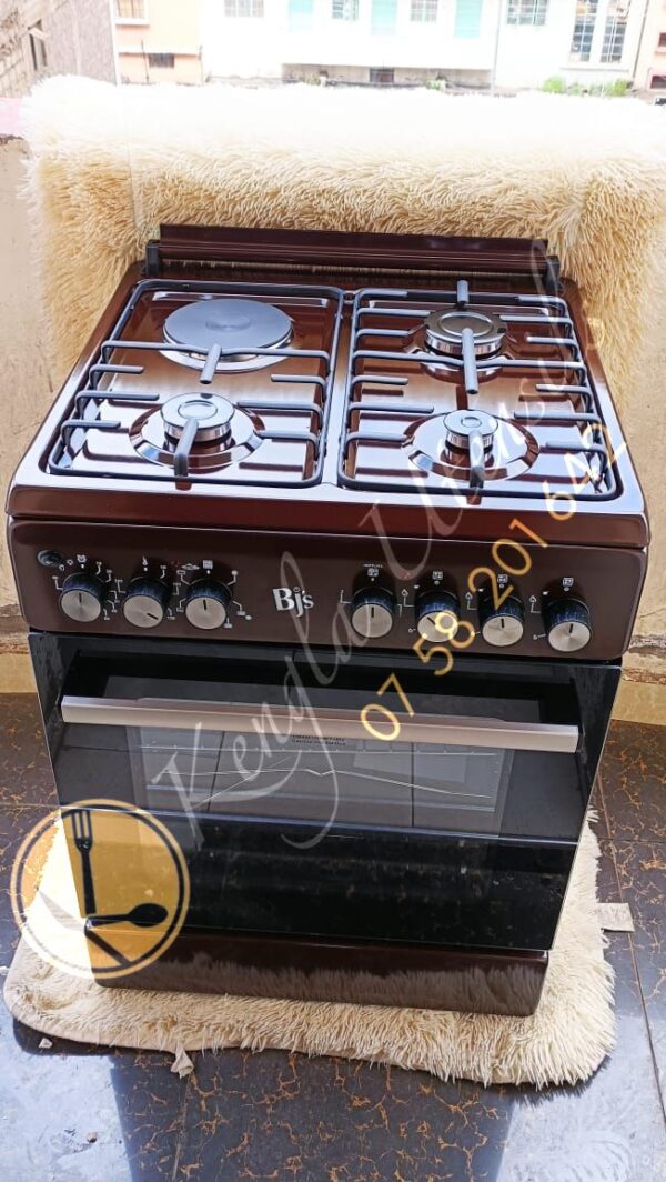 60X60 3-GAS+1 Hot Plate With Turbo FAN 3 Gas+1 Hot Plate 1000W with ElectricOven Pool burner / Jet valve for efficient GAS