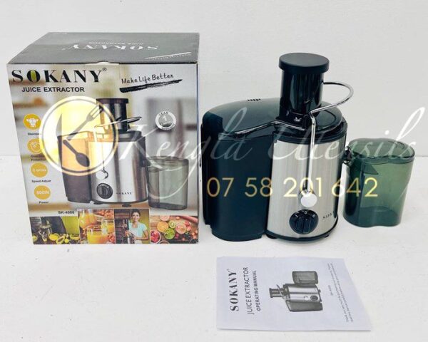 SOKANY S/S ELECTRIC JUICER EXTRACTOR (SK4000)