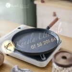 26cm Thickened Cast Iron Non-Stick Frying Pan Pancake Crepe Maker Flat Pan Griddle Breakfast Omelet Baking Pans.