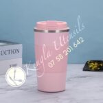510ML HOT or COLD Stainless Steel Vacuum MUG –Pink