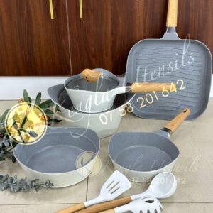 ⚜️10pcs cooklover Granite cookware set 💧Heavy duty and good