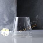 One Piece 400ML Large Wide Japanese Fuji Yamagata Glass Mountain Fuji.