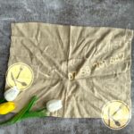 Set of 6 Linen 42*30CM Table Napkins -Beige