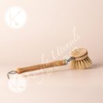 1 piece Eco friendly Bamboo dish multi purpose brush with handle