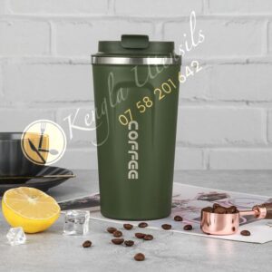1pc GREY 1.2LTs Stainless Steel Flask Tumbler Cup with Straw, Lid and  Handle