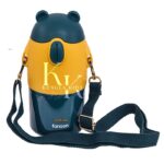 ESSY 450ml Stainless Steel Bear Thermos Children GREEN