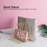 Metallic Flexible Book holder / Magazine organizer - GOLD