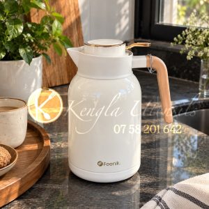2lts White Feenik Vaccum Flask.